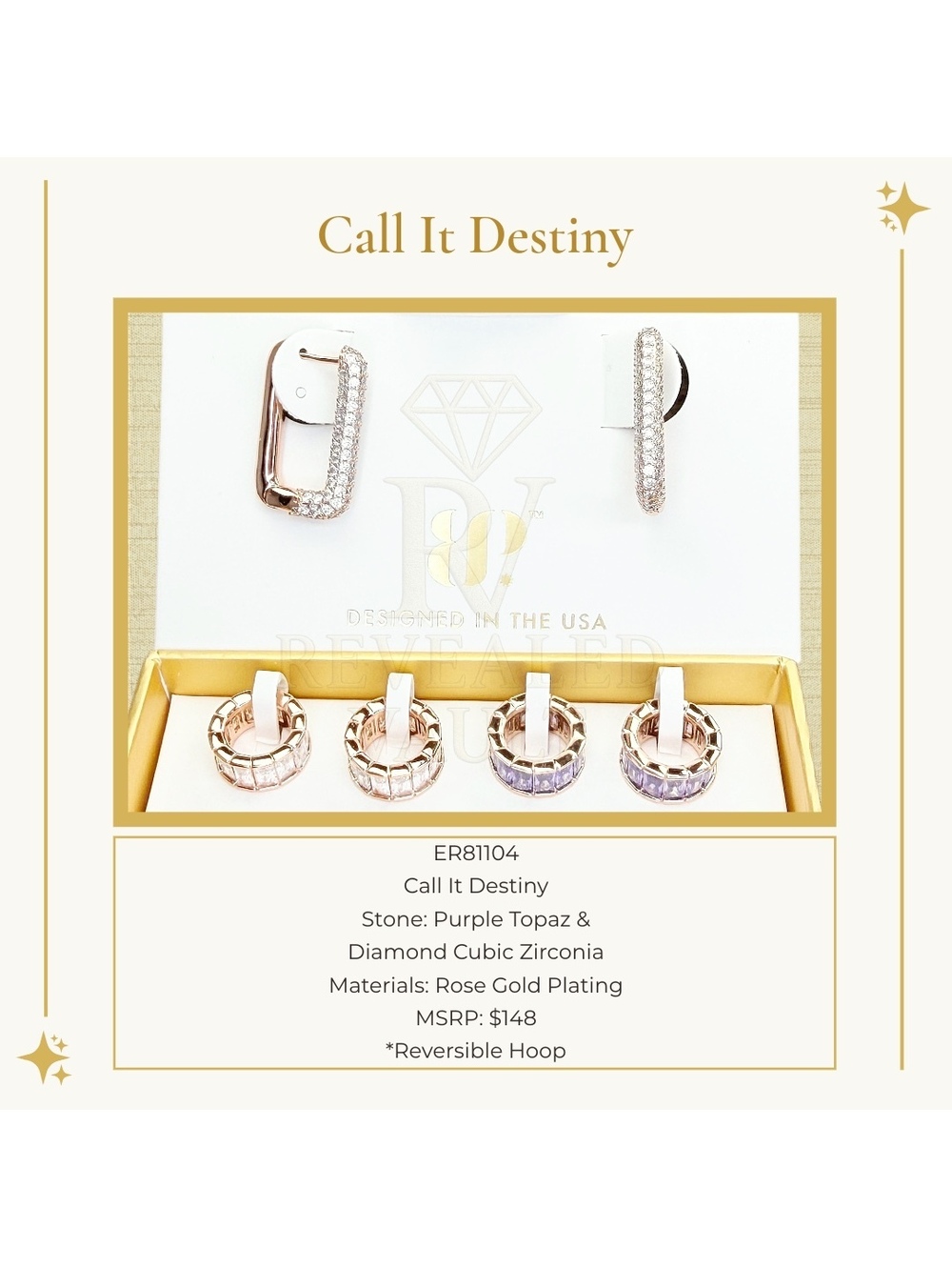 Call It Destiny - Charming Hoops